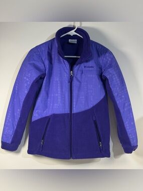 Columbia Girls' Two-Tone Purple Jacket coat size 14/16